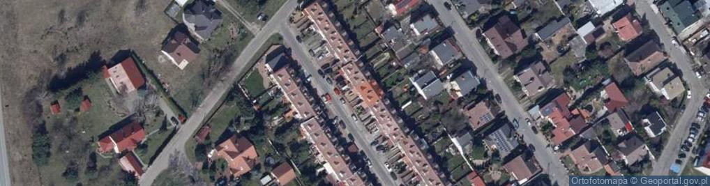 Zdjęcie satelitarne Sezamkowa ul.