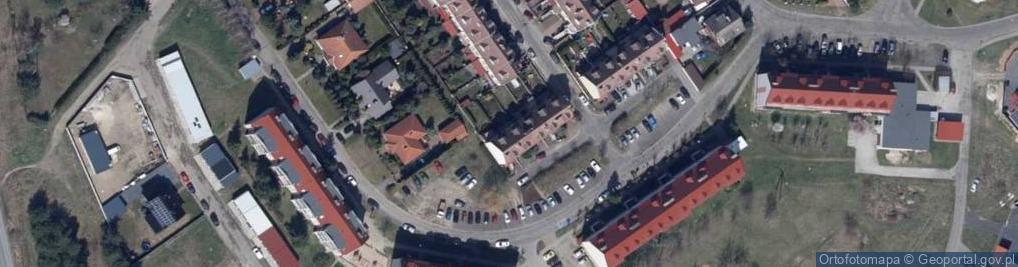 Zdjęcie satelitarne Sezamkowa ul.