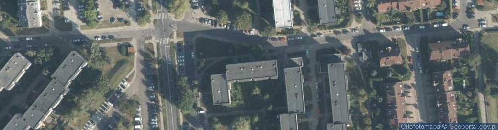 Zdjęcie satelitarne Seledynowa ul.