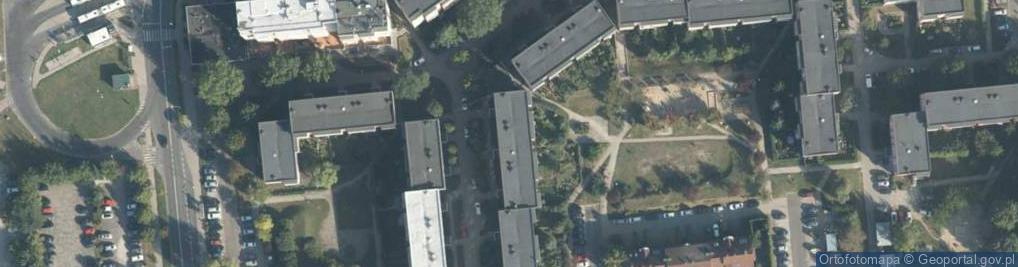 Zdjęcie satelitarne Seledynowa ul.