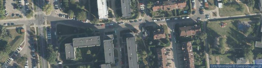 Zdjęcie satelitarne Seledynowa ul.