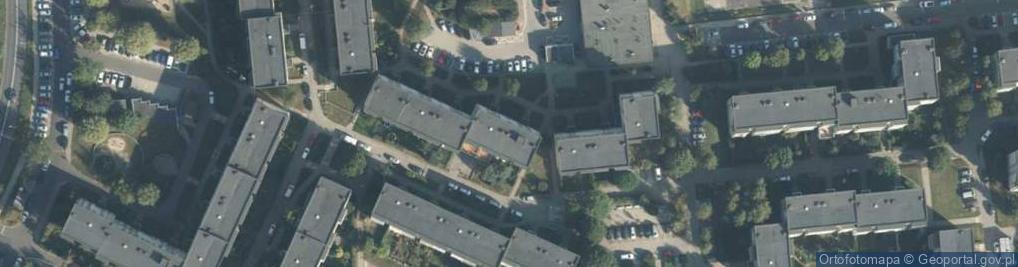 Zdjęcie satelitarne Seledynowa ul.