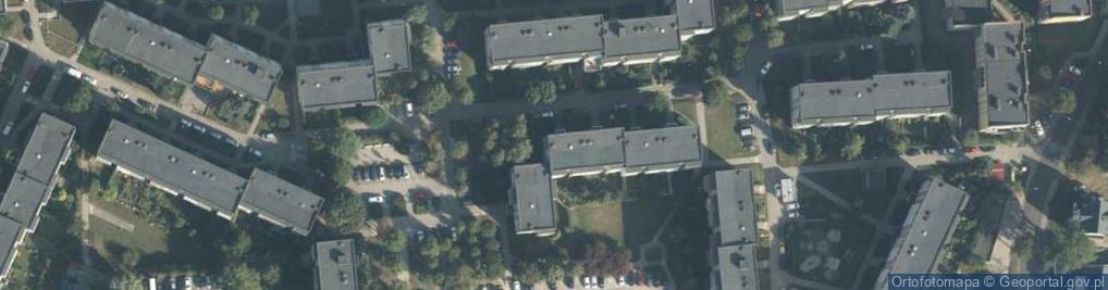Zdjęcie satelitarne Seledynowa ul.