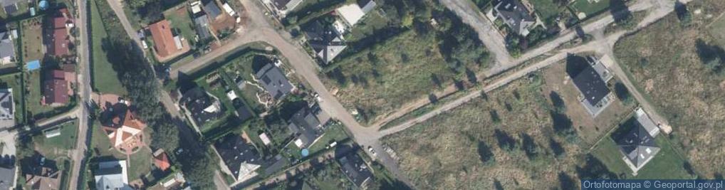 Zdjęcie satelitarne Sekretna ul.