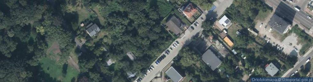 Zdjęcie satelitarne Serbska ul.