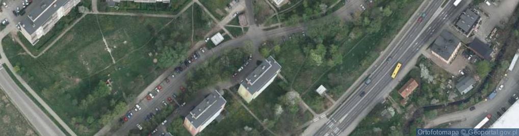 Zdjęcie satelitarne Senatorska ul.