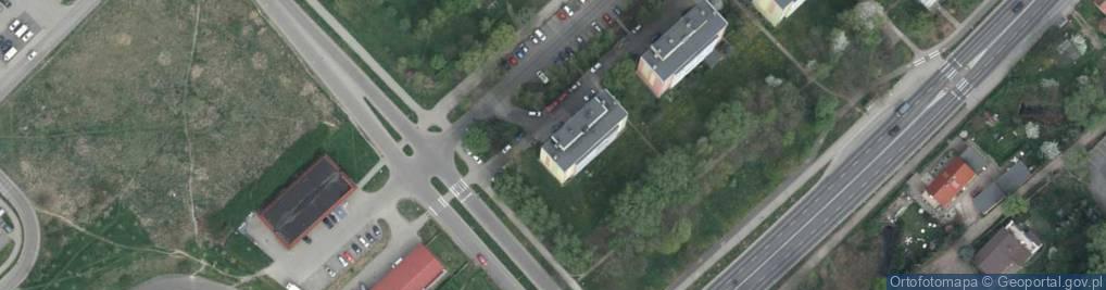 Zdjęcie satelitarne Senatorska ul.