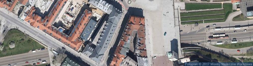 Zdjęcie satelitarne Senatorska ul.