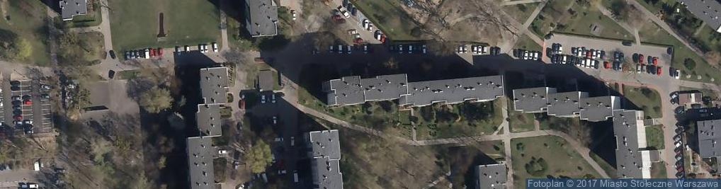 Zdjęcie satelitarne Secemińska ul.