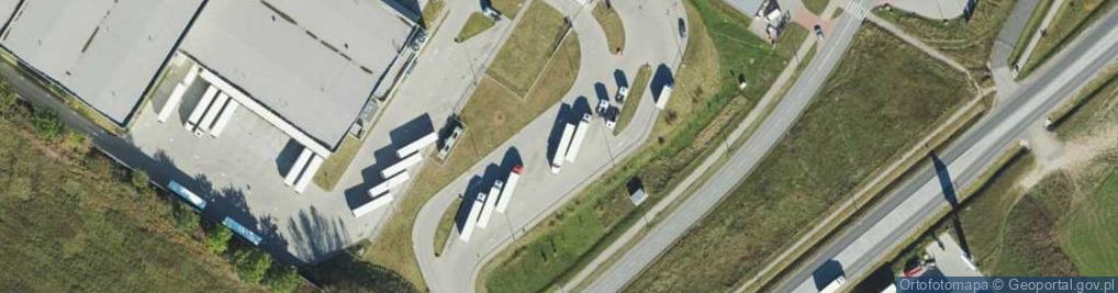 Zdjęcie satelitarne Serwisowa ul.