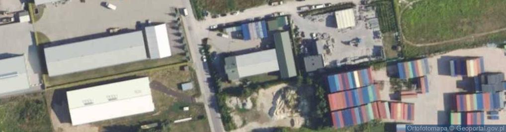 Zdjęcie satelitarne Sękocińska ul.