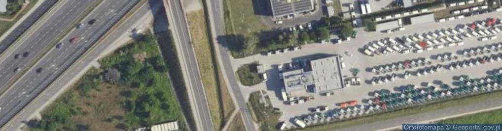 Zdjęcie satelitarne Sękocińska ul.
