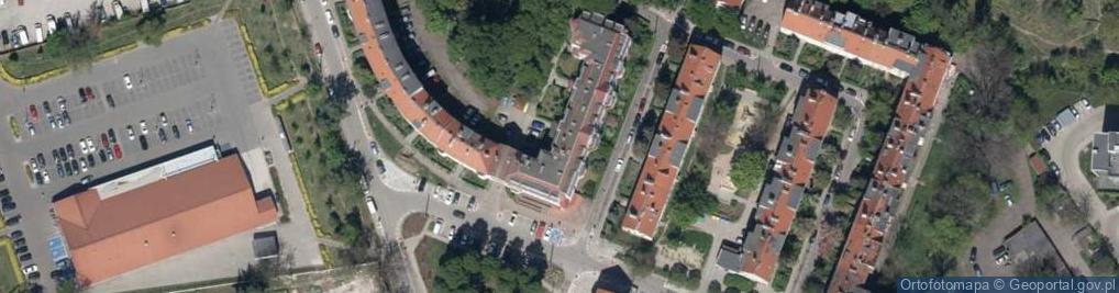 Zdjęcie satelitarne Sernicka ul.