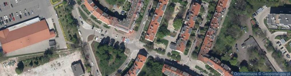 Zdjęcie satelitarne Sernicka ul.