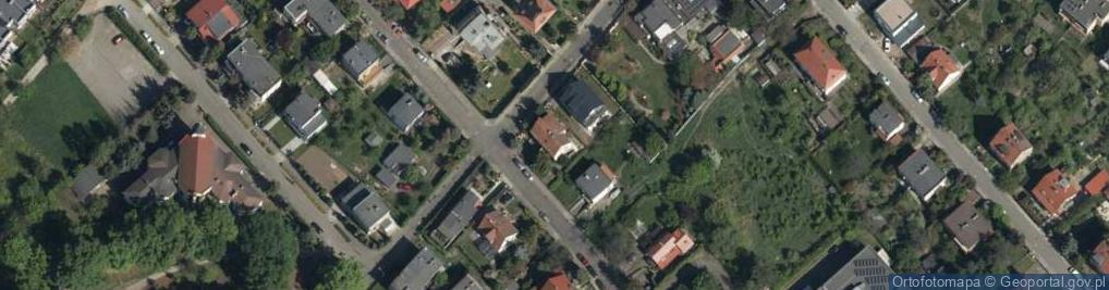 Zdjęcie satelitarne Serbska ul.
