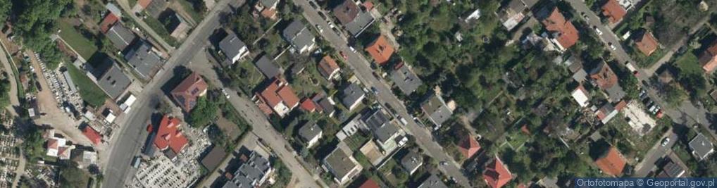 Zdjęcie satelitarne Serbska ul.