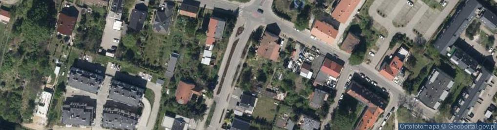 Zdjęcie satelitarne Semaforowa ul.