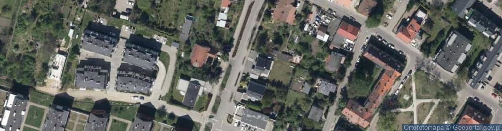 Zdjęcie satelitarne Semaforowa ul.