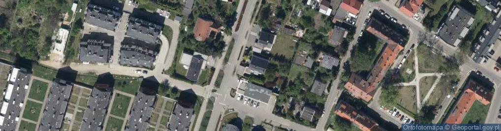 Zdjęcie satelitarne Semaforowa ul.