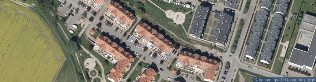 Zdjęcie satelitarne Semaforowa ul.
