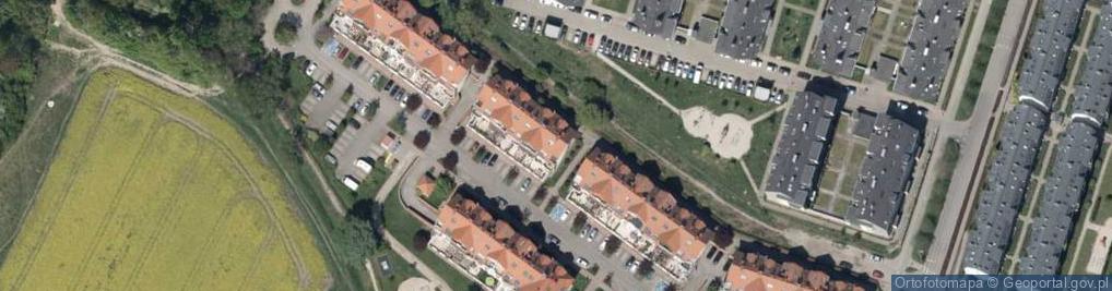 Zdjęcie satelitarne Semaforowa ul.