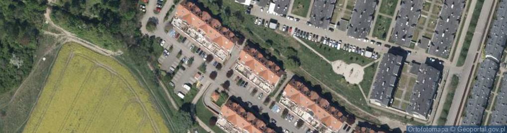 Zdjęcie satelitarne Semaforowa ul.