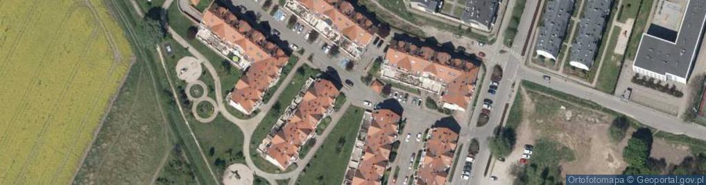Zdjęcie satelitarne Semaforowa ul.