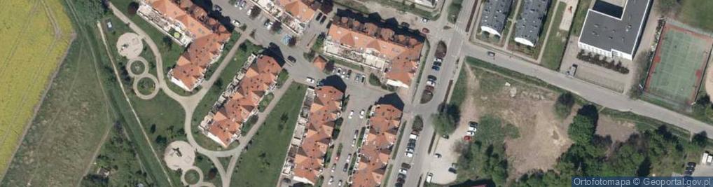 Zdjęcie satelitarne Semaforowa ul.