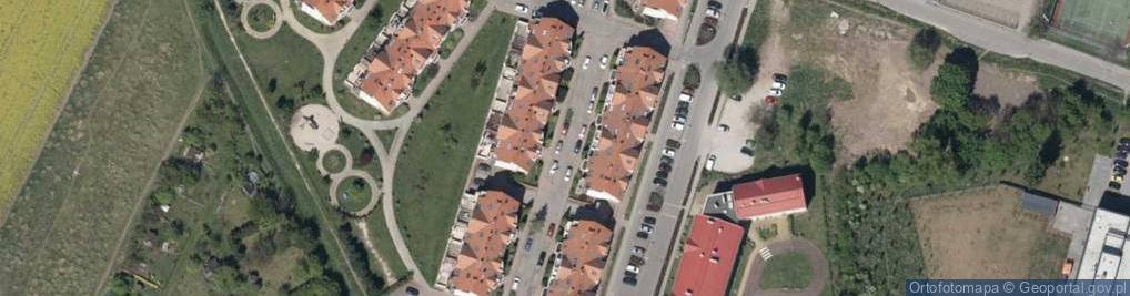 Zdjęcie satelitarne Semaforowa ul.
