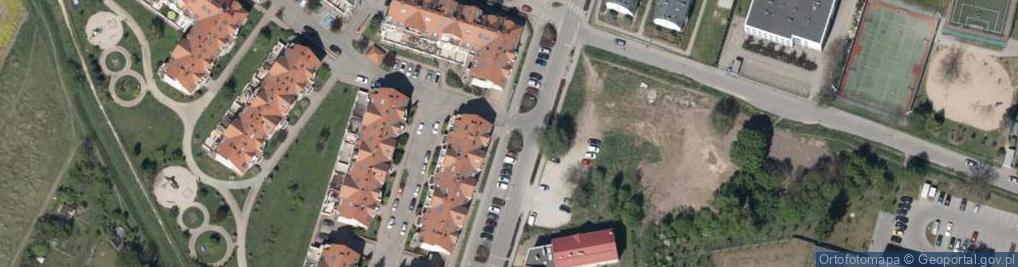 Zdjęcie satelitarne Semaforowa ul.