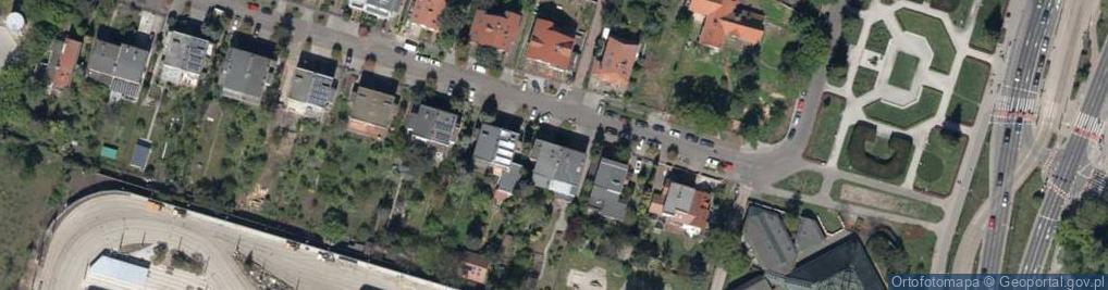 Zdjęcie satelitarne Sępia ul.