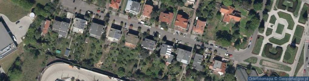 Zdjęcie satelitarne Sępia ul.