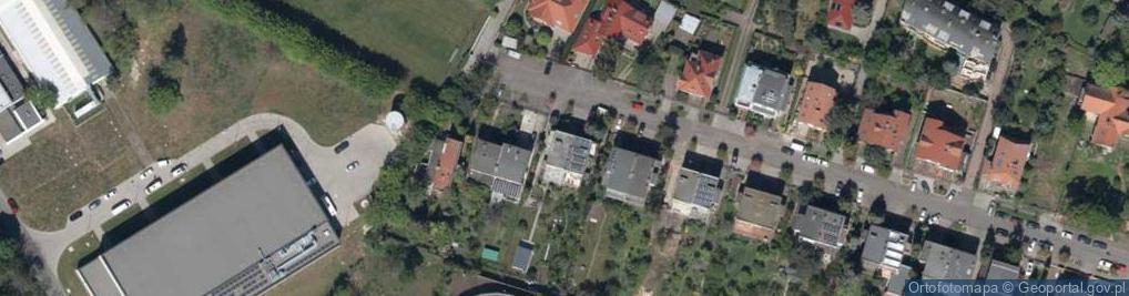 Zdjęcie satelitarne Sępia ul.