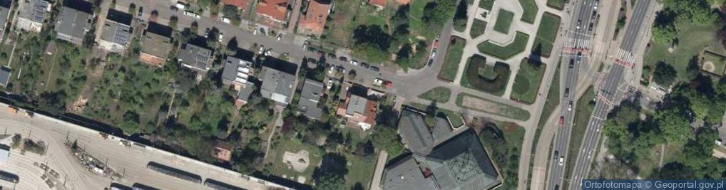 Zdjęcie satelitarne Sępia ul.