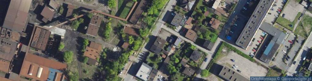 Zdjęcie satelitarne Senatorska ul.