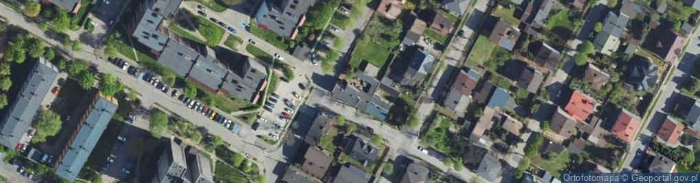 Zdjęcie satelitarne Senatorska ul.