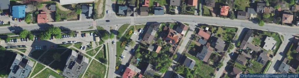 Zdjęcie satelitarne Senatorska ul.