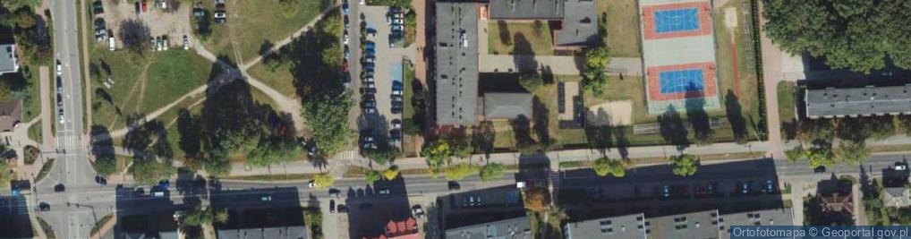 Zdjęcie satelitarne Sidorska ul.
