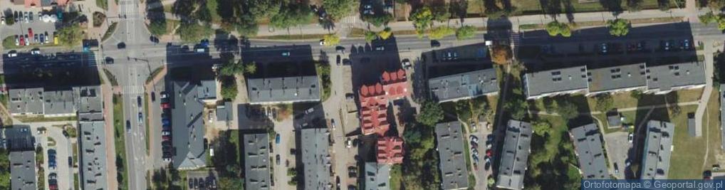 Zdjęcie satelitarne Sidorska ul.