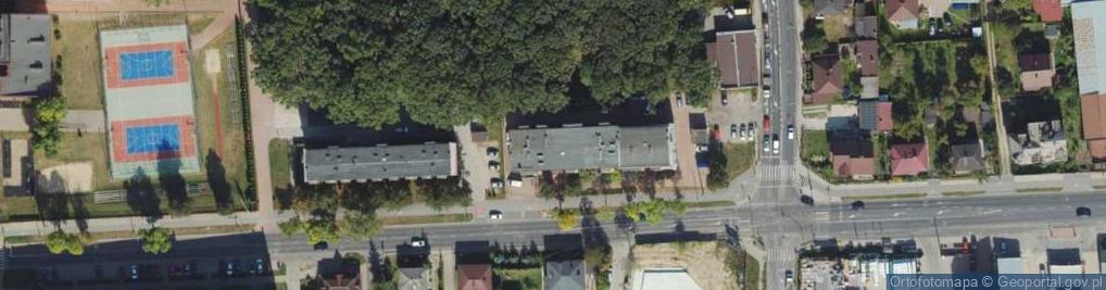 Zdjęcie satelitarne Sidorska ul.