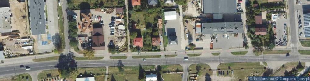 Zdjęcie satelitarne Sidorska ul.