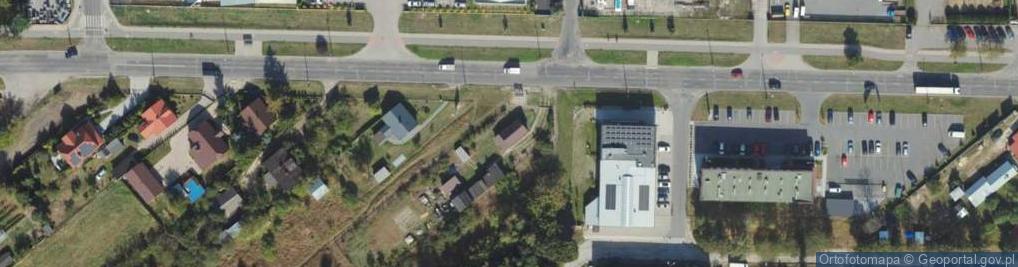 Zdjęcie satelitarne Sidorska ul.