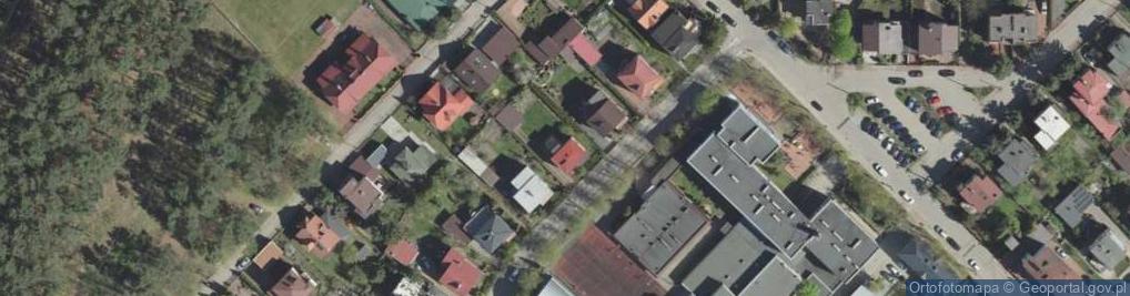 Zdjęcie satelitarne Siedzikówny-Inki Danuty ul.