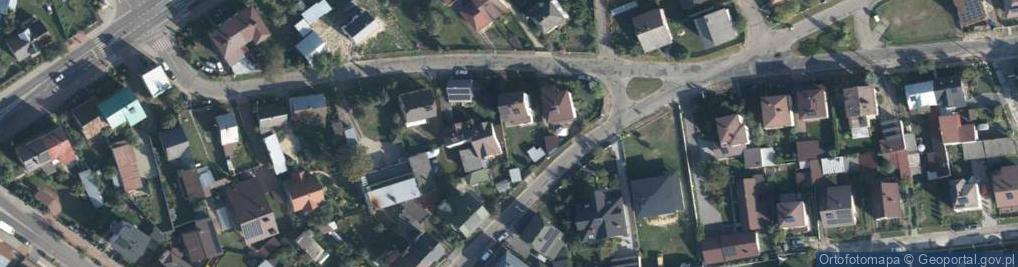 Zdjęcie satelitarne Sitarska ul.