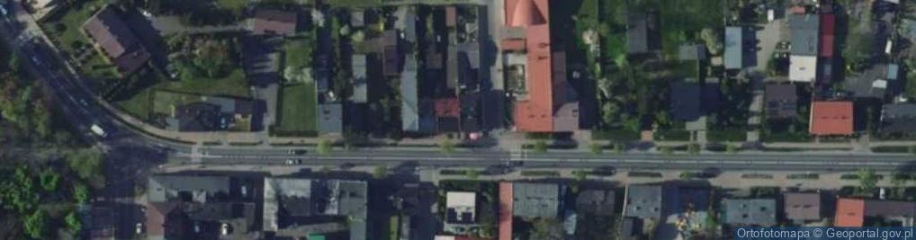 Zdjęcie satelitarne Sieradzka ul.