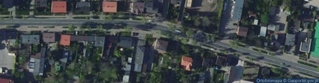 Zdjęcie satelitarne Sieradzka ul.