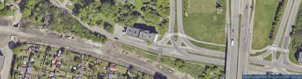 Zdjęcie satelitarne Siemianowicka ul.