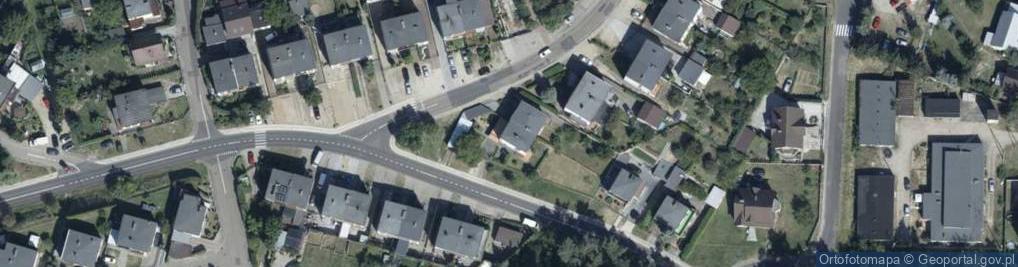 Zdjęcie satelitarne Siedmiogóra ul.