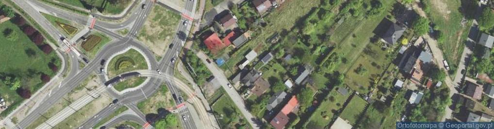 Zdjęcie satelitarne Siedmiu Szewców ul.