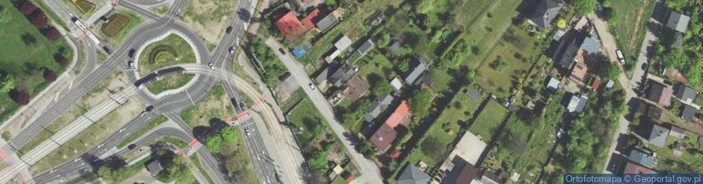 Zdjęcie satelitarne Siedmiu Szewców ul.